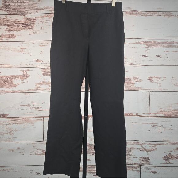 Quince Ultra Strech Ponte Bootcut Pant Black Size Large - Picture 1 of 6